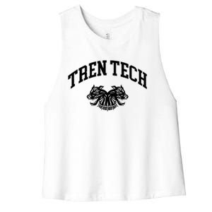 Tren Tech Gym Bodysuit Women's Racerback Cropped Tank