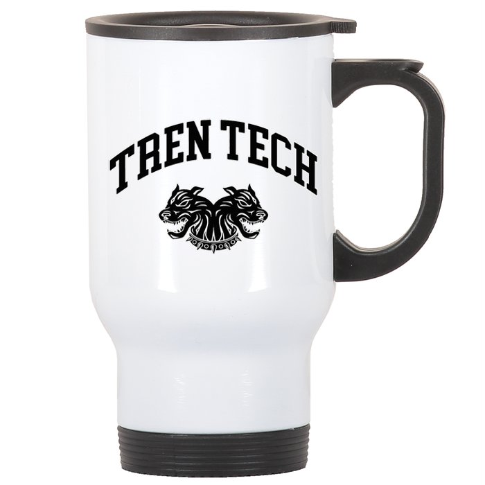 Tren Tech Gym Bodysuit Stainless Steel Travel Mug