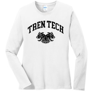 Tren Tech Gym Bodysuit Ladies Long Sleeve Shirt