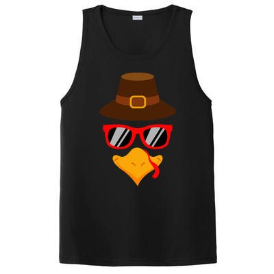 Thanksgiving Turkey Glasses Adorable and Festive PosiCharge Competitor Tank