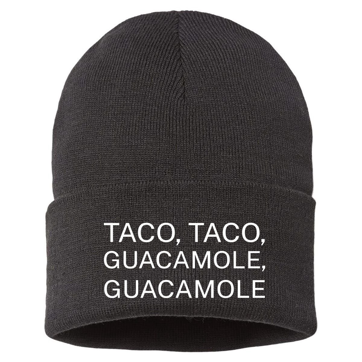Taco Taco Guacamole Guacamole Sustainable Knit Beanie