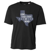 Trendy Texas Graphic Lone Star State Of Mind Cooling Performance Crew T-Shirt