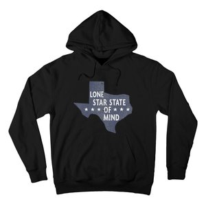 Trendy Texas Graphic Lone Star State Of Mind Hoodie