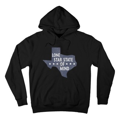 Trendy Texas Graphic Lone Star State Of Mind Hoodie