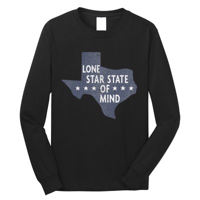 Trendy Texas Graphic Lone Star State Of Mind Long Sleeve Shirt