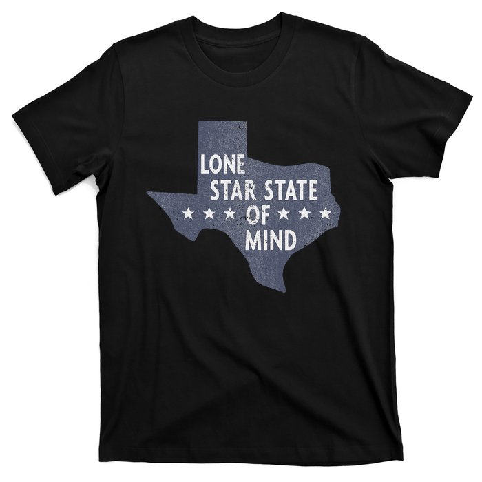 Trendy Texas Graphic Lone Star State Of Mind T-Shirt