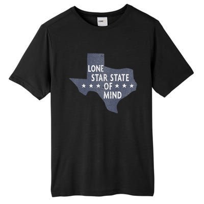 Trendy Texas Graphic Lone Star State Of Mind Tall Fusion ChromaSoft Performance T-Shirt