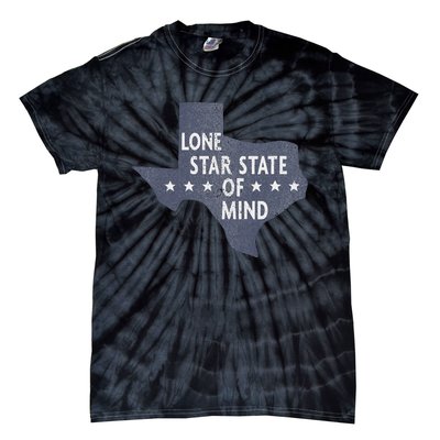 Trendy Texas Graphic Lone Star State Of Mind Tie-Dye T-Shirt