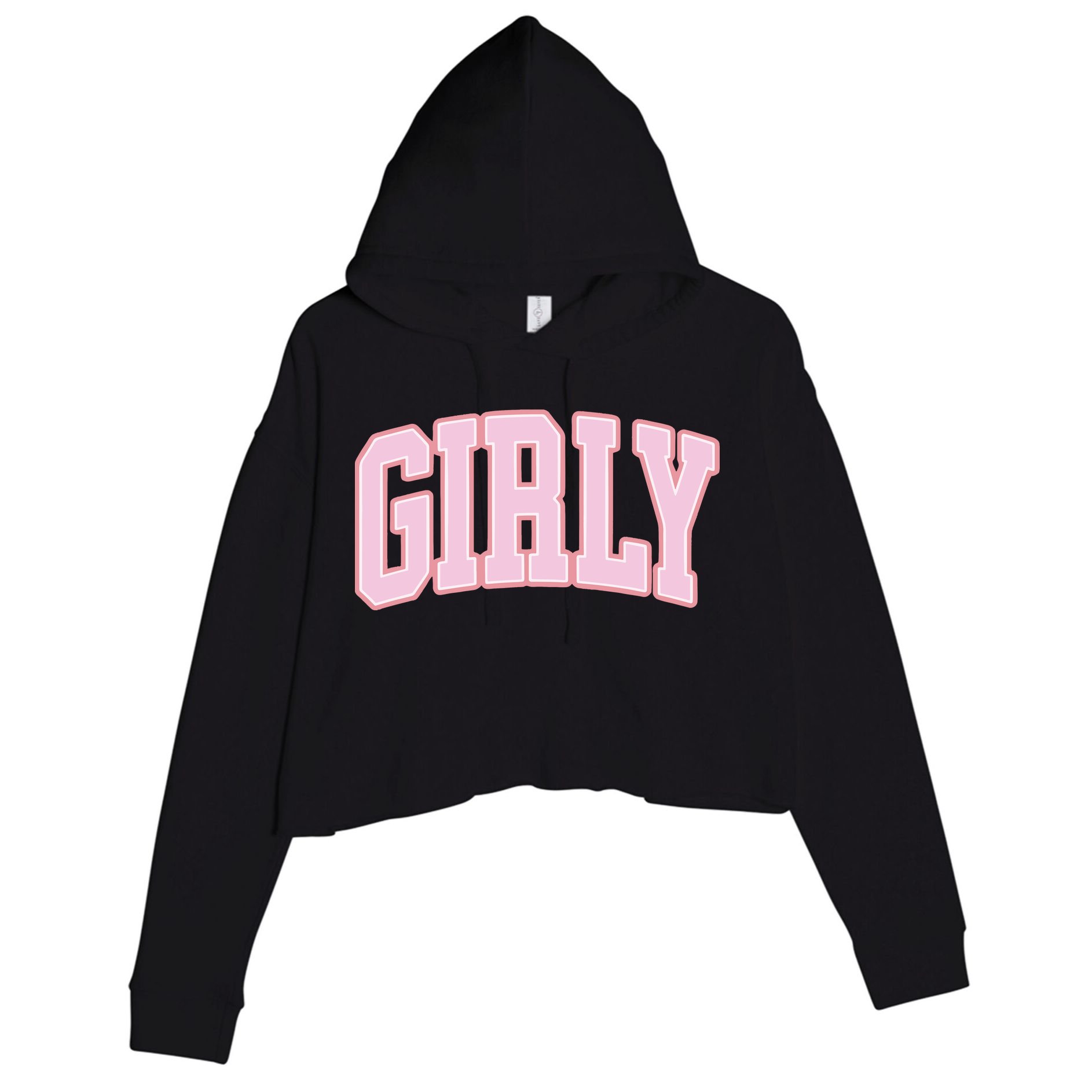 The Toast Girly Crop Fleece Hoodie