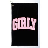 The Toast Girly Golf Towel