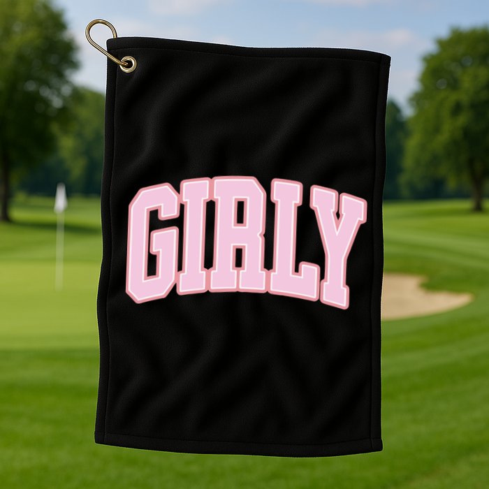 The Toast Girly Golf Towel
