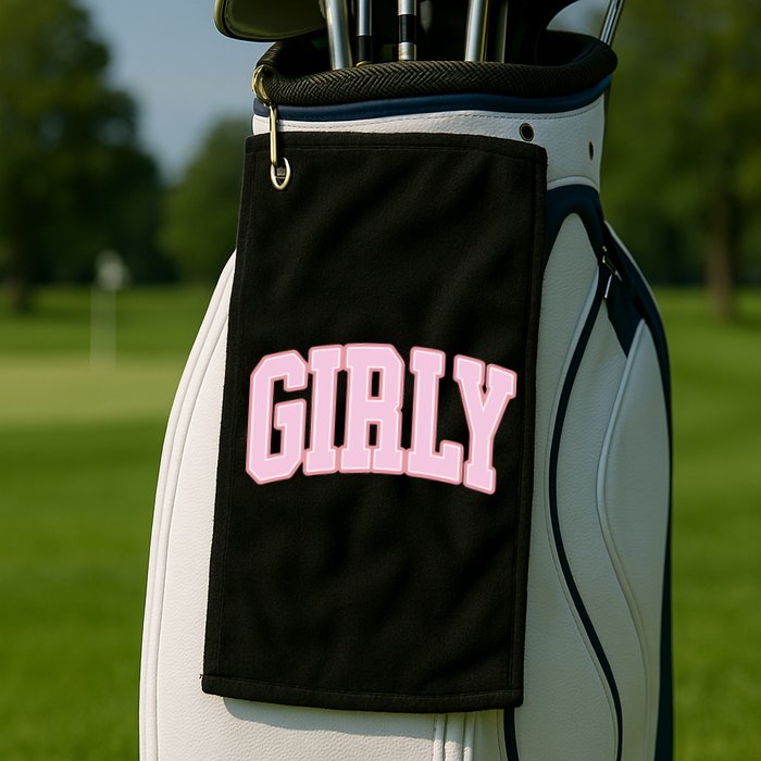 The Toast Girly Golf Towel