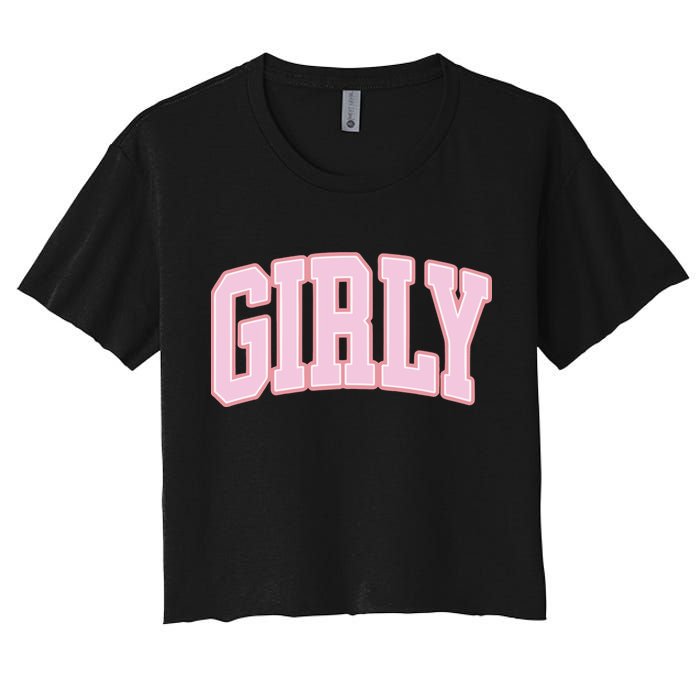 The Toast Girly Women's Crop Top Tee