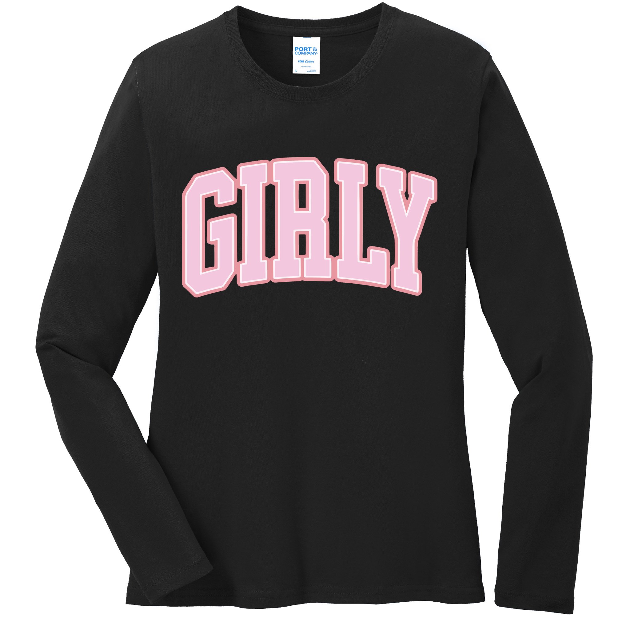 The Toast Girly Ladies Long Sleeve Shirt