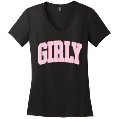 The Toast Girly Women's V-Neck T-Shirt