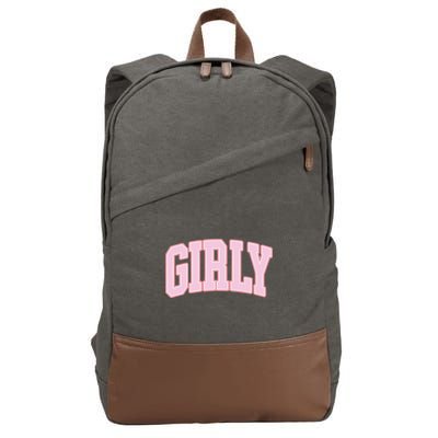 The Toast Girly Cotton Canvas Backpack