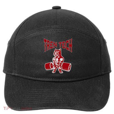 Tren Tech Gym 7-Panel Snapback Hat