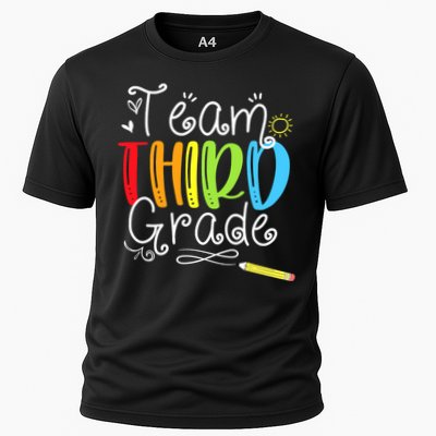Team Third Grade Back To School 3rd Teacher Student Performance Shirt