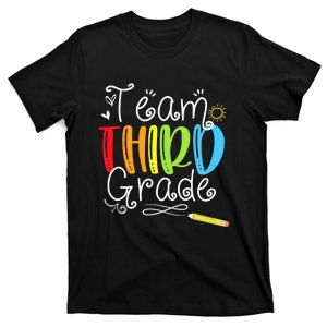 Team Third Grade Back To School 3rd Teacher Student T-Shirt