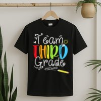 Team Third Grade Back To School 3rd Teacher Student T-Shirt