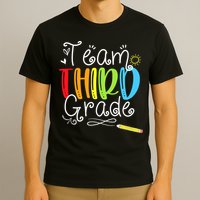 Team Third Grade Back To School 3rd Teacher Student T-Shirt