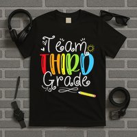 Team Third Grade Back To School 3rd Teacher Student T-Shirt