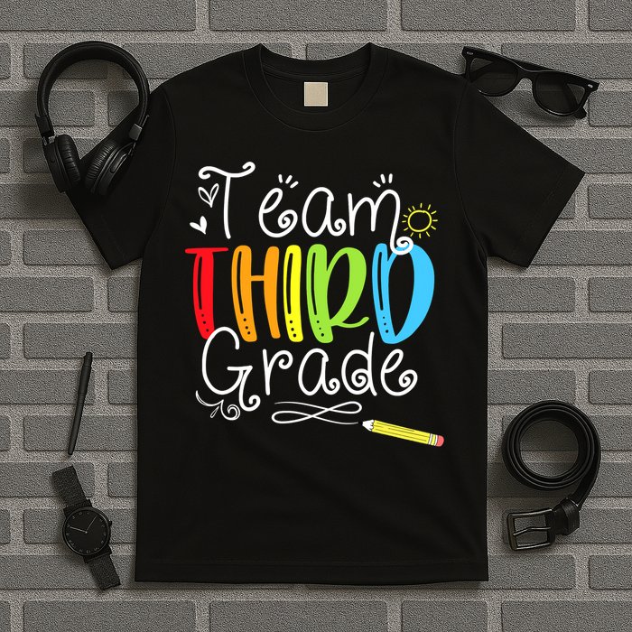 Team Third Grade Back To School 3rd Teacher Student T-Shirt