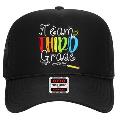 Team Third Grade Back To School 3rd Teacher Student Trucker Hat