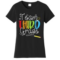 Team Third Grade Back To School 3rd Teacher Student Women's T-Shirt