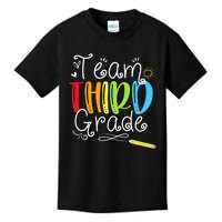 Team Third Grade Back To School 3rd Teacher Student Kids T-Shirt