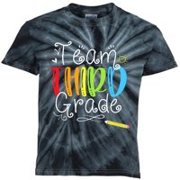 Team Third Grade Back To School 3rd Teacher Student Kids Tie-Dye T-Shirt