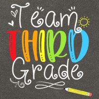 Team Third Grade Back To School 3rd Teacher Student Cotton Canvas Backpack