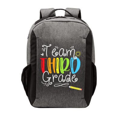 Team Third Grade Back To School 3rd Teacher Student Vector Backpack
