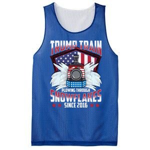 Trump Train Gift 2024 President Elections Snow Plow Patriot Gift Mesh Reversible Basketball Jersey Tank