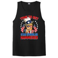 Time To Get Star Spangled Hammered Trump 4th Of July PosiCharge Competitor Tank