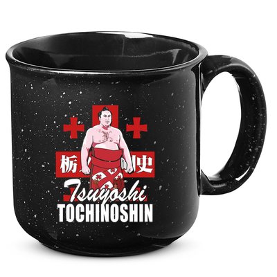Tochinoshin Tsuyoshi Georgian Japan Sumo Wrestler 15oz Campfire Ceramic Mug