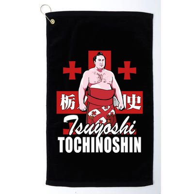 Tochinoshin Tsuyoshi Georgian Japan Sumo Wrestler Golf Towel