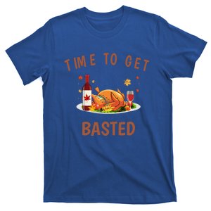 Time To Get Basted Funny Beer Thanksgiving Turkey Meaningful Gift T-Shirt