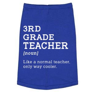 Team Third Grade Back To School 3rd Grade Teacher Student Doggie Tank