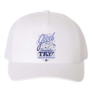 The Try Guys Good Try Yupoong Adult 5-Panel Trucker Hat