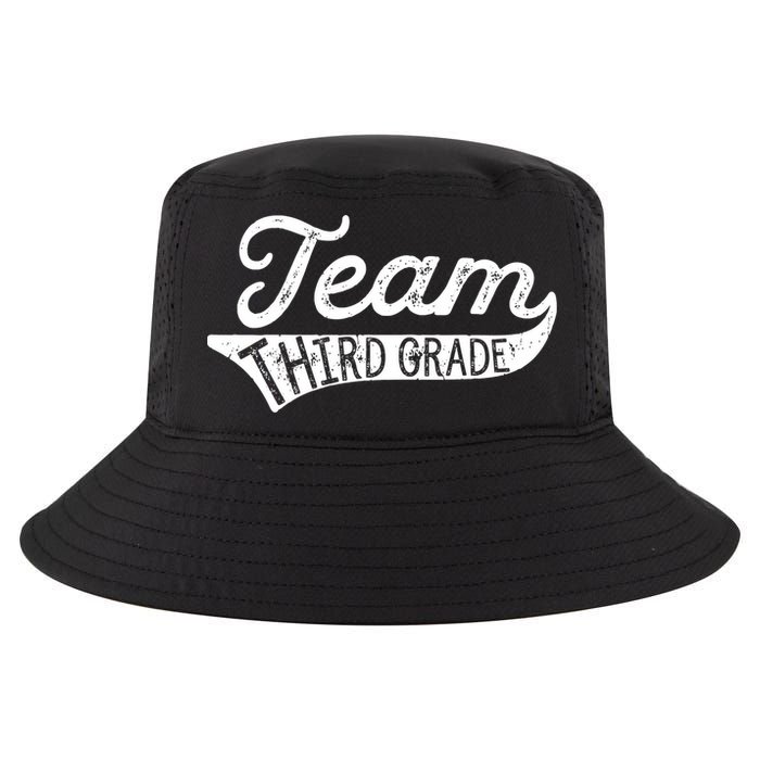 Team Third Grade Back To School Student Teacher Cool Comfort Performance Bucket Hat