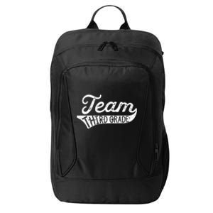 Team Third Grade Back To School Student Teacher City Backpack