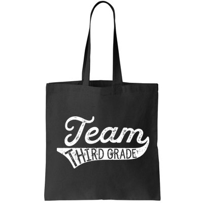 Team Third Grade Back To School Student Teacher Bag