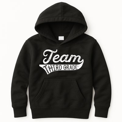 Team Third Grade Back To School Student Teacher Kids Hoodie