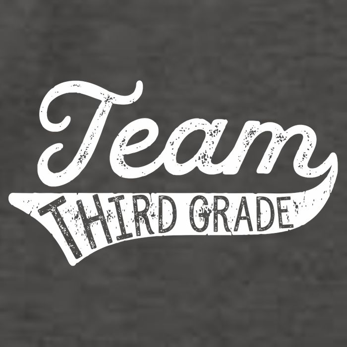 Team Third Grade Back To School Student Teacher Vector Backpack