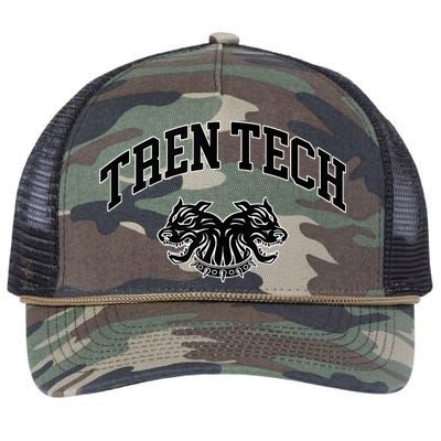 Tren Tech Gym Bodysuit Retro Rope Trucker Hat Cap