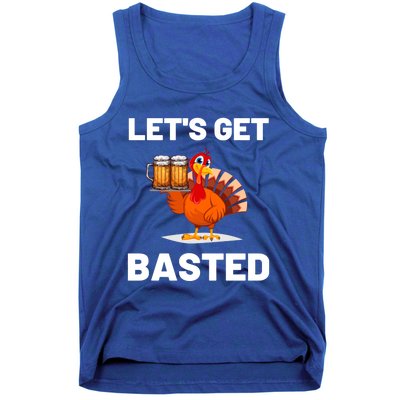 Time To Get Basted Funny Thanksgiving Nice Thanksgiving Gift Tank Top