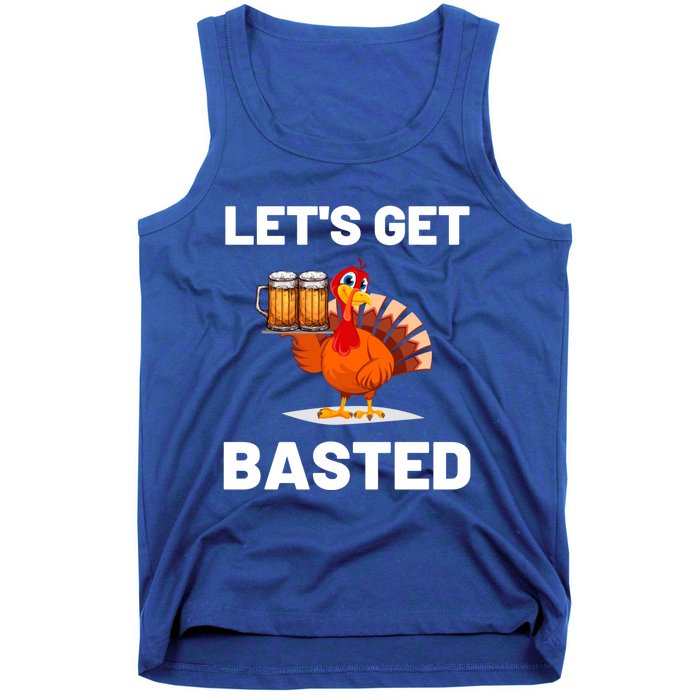 Time To Get Basted Funny Thanksgiving Nice Thanksgiving Gift Tank Top