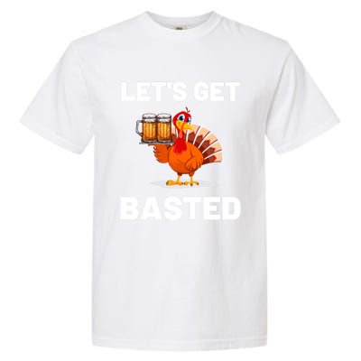 Time To Get Basted Funny Thanksgiving Nice Thanksgiving Gift Garment-Dyed Heavyweight T-Shirt