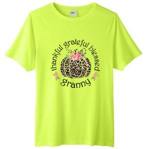 Thanksgiving Thankful Grateful Blessed Granny Granny Gift Funny Gift Tall Fusion ChromaSoft Performance T-Shirt